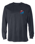 LRJ - 15 Year Anniversary Men's L/S 100% Poly Crew Tee - Navy