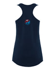LRJ - 15 Year Anniversary Ladies Racerback Tank - Navy