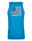 LRJ - USA Men's Premium Tank - Turquoise