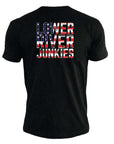 LRJ - USA Men's Premium Crew Tee - Black