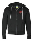 LRJ - America - Unisex Full-Zip Hoodie - Black