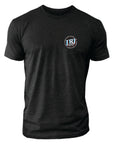 LRJ - Boat Life Men's Premium Crew Tee - Black/Red