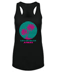 LRJ Sunset Ladies Racerback Tank - Black