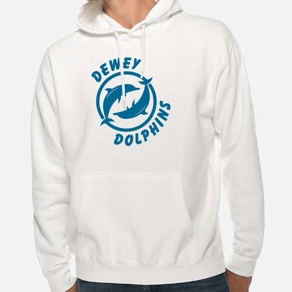 Dewey Dolphins - Unisex Premium Pullover Hoody **PRE-ORDER**