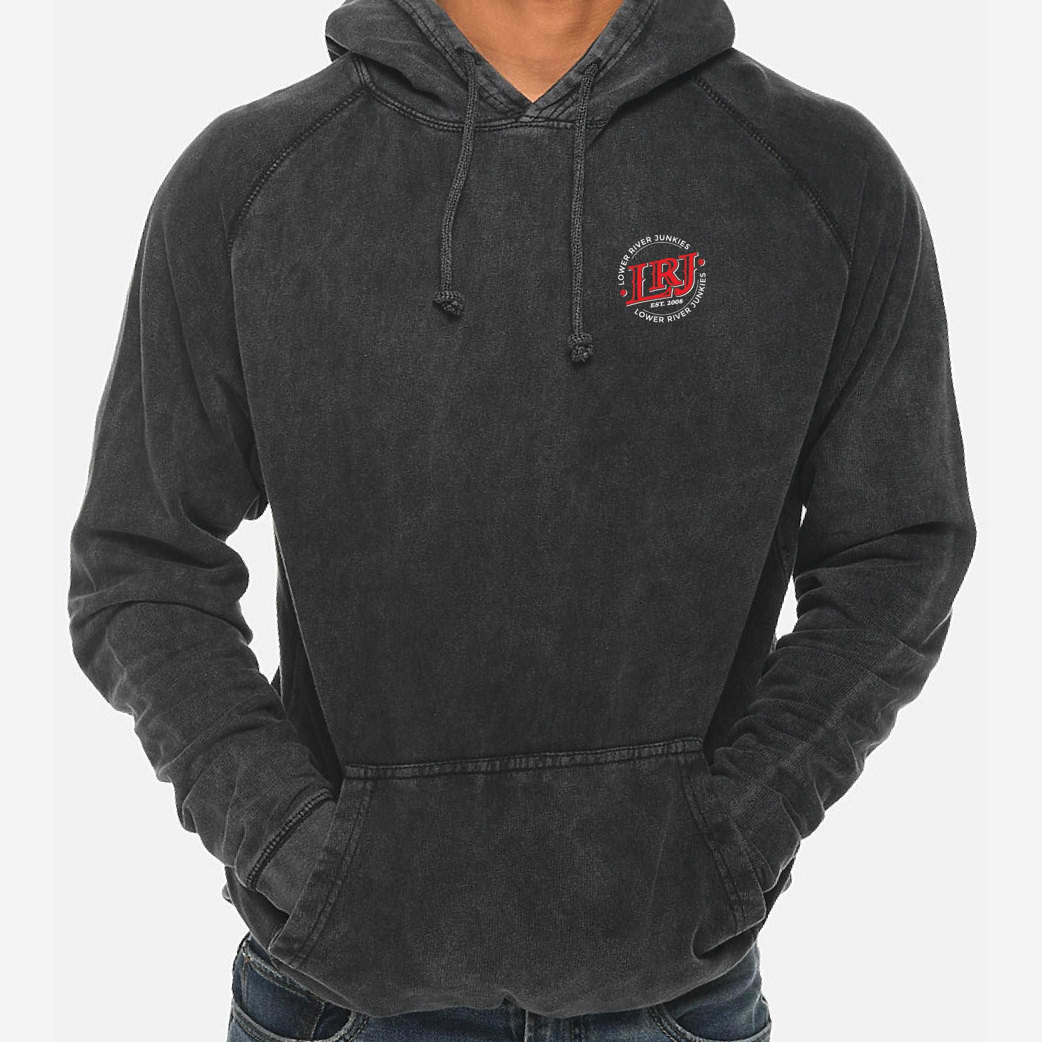 LRJ - America - Unisex Pullover Hoodie - Black