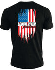 LRJ - America - Men's Premium Crew Tee - Black