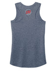 LRJ - America - Ladies Racerback Tank - Navy Frost