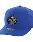 LRJ Boat Life - Hydro Moisture Wicking - Grey/Grey Patch - Curved Bill Hat